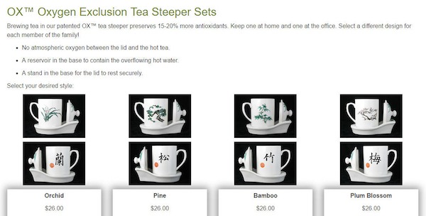 Stepper Sets - Tea for Health