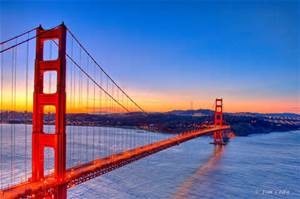 Seth Delaney Recovery from Metastatic Malignant Melanoma - Golden Gate Bridge Pic