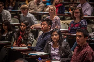 Lecture audience