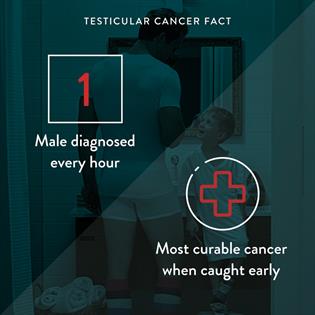 testicular cancer fact infographic