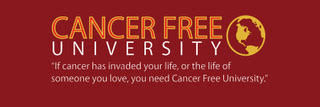 cancer free university logo