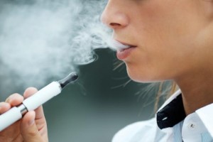 e-cigarette woman smoker- Beat Cancer Blog