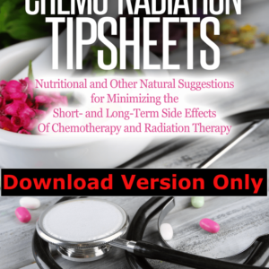 Chemo-Radiation Tipsheets eBook Download Susan Silberstein PhD Beat Cancer